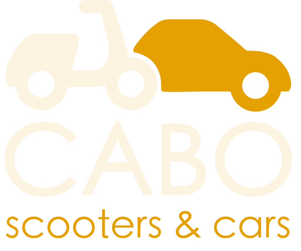 logo cabo scooters & cars beige